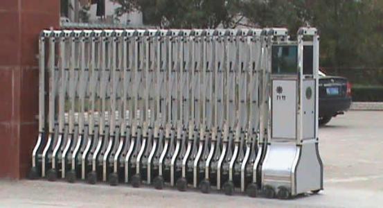 呼和浩特電動(dòng)不銹鋼伸縮門